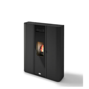 Stufa a Pellet Eva Calor Diva 9,5 Kw Colore Nero Goffrato - 901668400