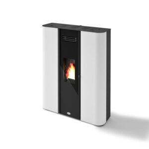 Stufa a pellet Eva Calor Diletta 10,5 Kw Colore Bianco - 901660500
