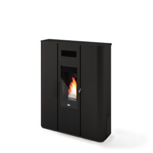 Stufa a pellet Eva Calor Rebecca New 9,5 Kw Nero Goffrato - 9016004200