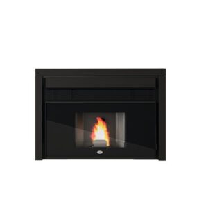 Stufa a pellet Eva Calor Tommy 11 kw nero texture canalizzato - 901679000 - immagine 1