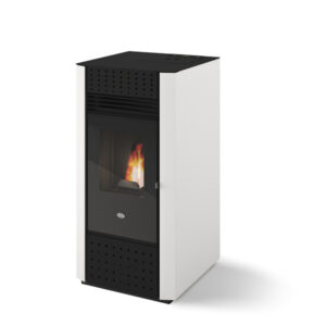 Stufa a pellet Eva Calor Irma 9 kw Bianco - 901689800