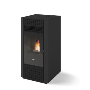 Stufa a pellet Eva Calor Irma 9 kw Nero Goffrato - 901690000