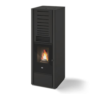 Stufa a pellet Eva Calor Karen 9 kw Nero Groffato - 901678200