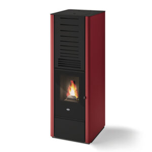 Stufa a pellet Eva Calor Karen 9 kw Rosso - 901678100