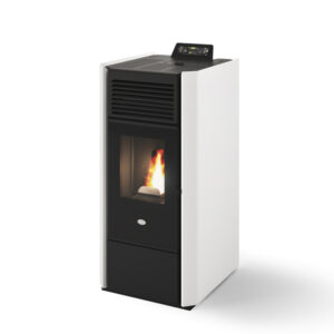 Stufa a pellet Eva Calor Nora 7 kw Bianco - 901692100
