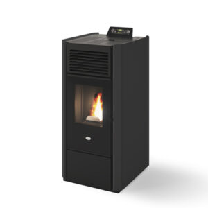 Stufa a pellet Eva Calor Nora 7 kw Nero Goffrato - 901692300
