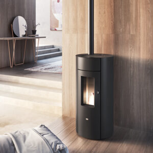 Stufa a pellet Eva Calor Trinity 10.5 Kw Bianco - 901691000 - immagine 4