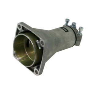 Supporto e campana CG260. Diametro esterno 58 mm asta 26 mm innesto 9 cave