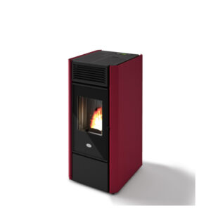 Stufa a Pellet Eva Calor Milly 13 Kw Rosso - 901646100