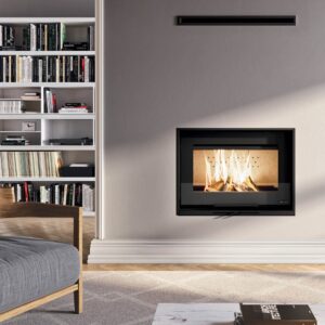 Monoblocco a legna Eva Calor Carlo 12,5 Kw Nero – 9016051700