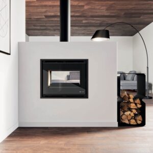 Inserto a legna Eva Calor Diego 8 7,0 Kw Nero – 9016079700 - immagine 3