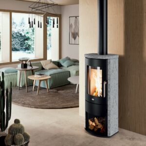 Stufa a legna Eva Calor Ginevra 8,0 Kw Serpentino – 9016046400