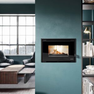 Inserto a legna Eva Calor Giorgio 11 9,0 Kw Nero – 9016079400