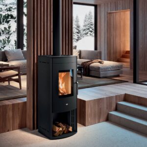 Stufa a legna Eva Calor Margherita 10,5 Kw Nero – 901684100
