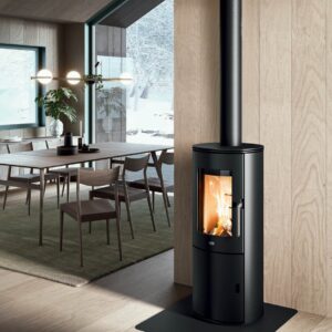 Stufa a legna Eva Calor Patty 8,0 Kw Nero – 9016045900